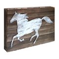 Designocracy Horse Art on Board Wall Decor 9815318